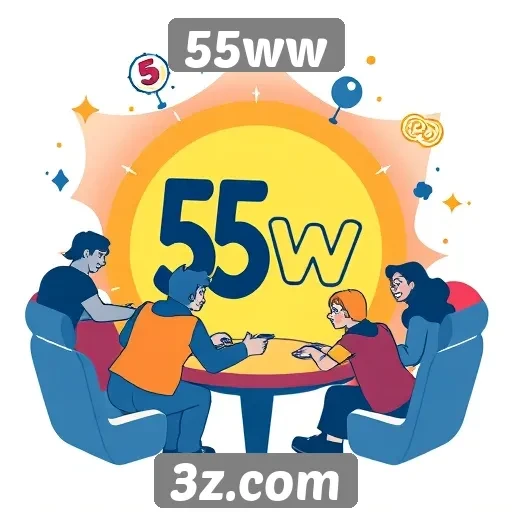 Comunidade do 55ww discute jogos e estratégias online