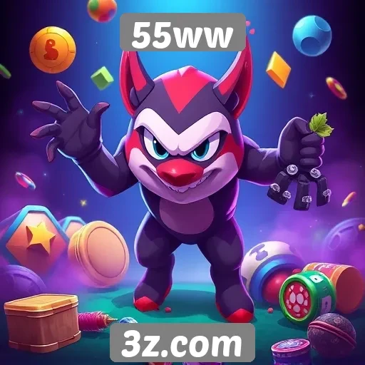 55ww amplia catálogo de jogos online disponíveis