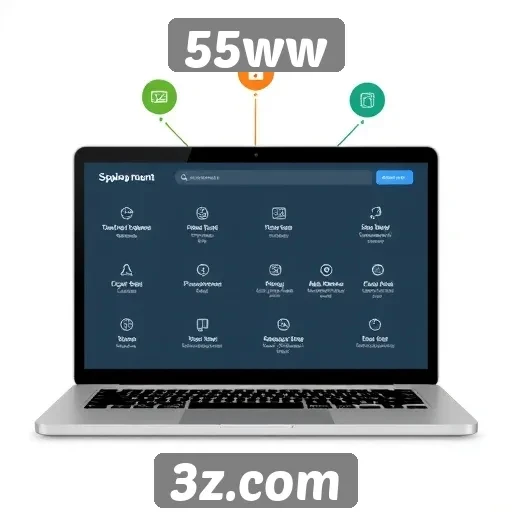 Análise das principais funcionalidades do site 55ww